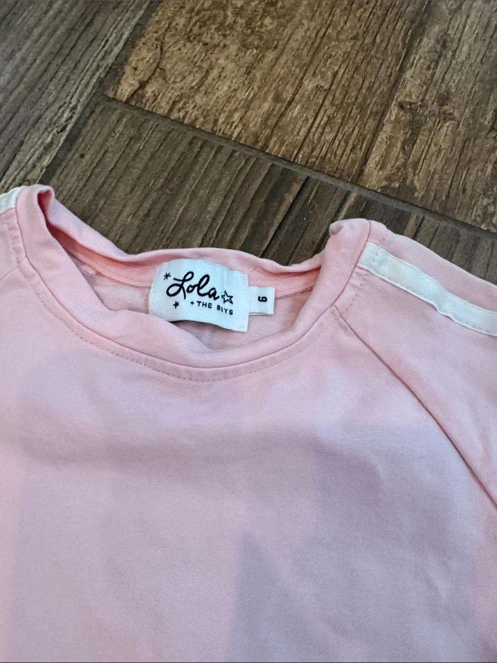 Lola + The Boys Pink Short Sleeve Pajama Top & Shorts Set